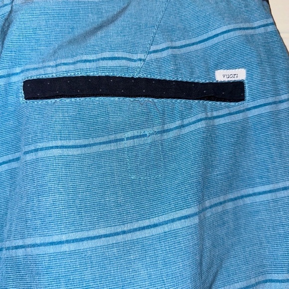 Vuori men’s blue drawstring swim shorts 32 beach summer vacation - Picture 7 of 12
